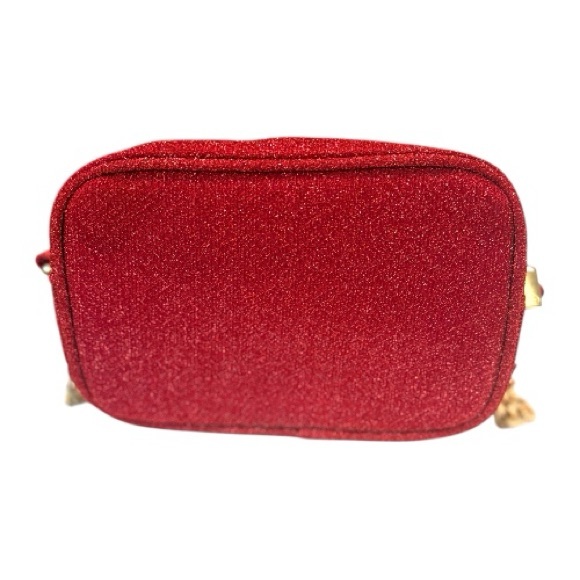 CHANEL Red Beaute Bag Crossbody with Gold Chain & Bag Charms - Picture 2 of 4